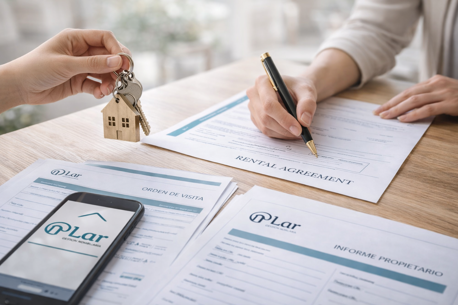 Interior de propiedad en proceso de arriendo